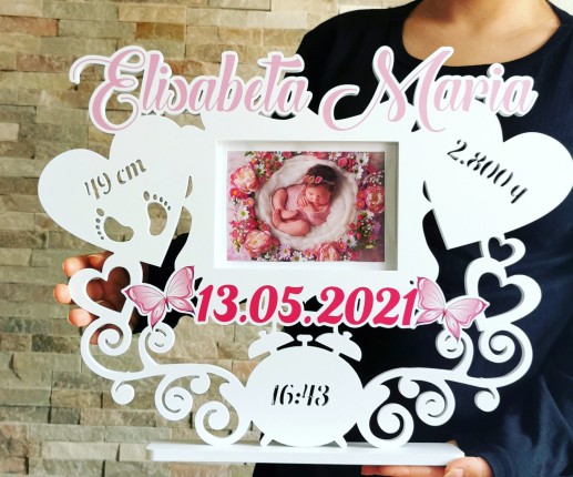 Именная рамка для девочки - Elisabeta