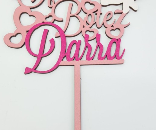 Topper pentru torta cu sfantul botez image 2