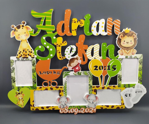 Rama foto cu animăluțe 1