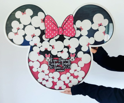 Guest book cu Minie Mouse