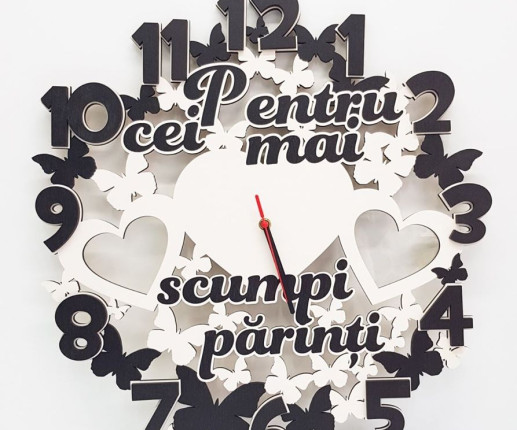 Ceas personalizat pentru părinți 1