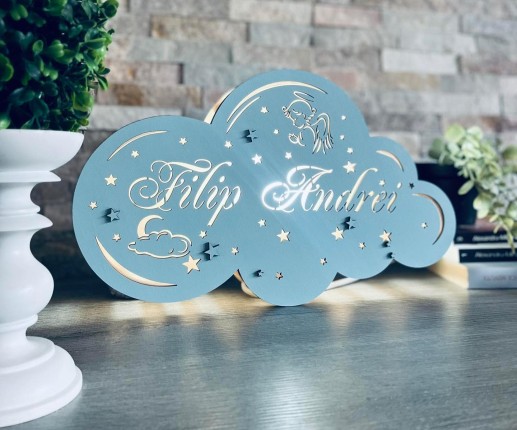 Ночник детский для сна "Облачко" - Ангел