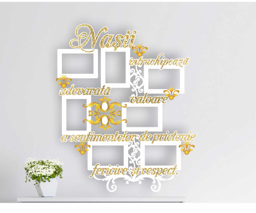 Rama foto pentru nași 12