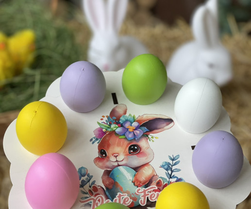 Suport pentru ouă Iepuraș un strat image 2