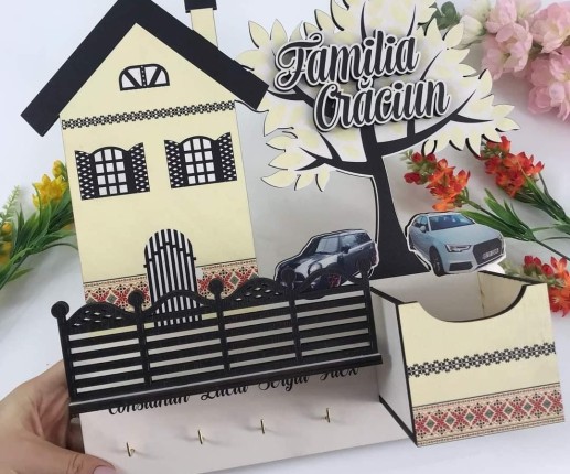 Suport pentru chei ,,Casuta noastra,, image 5