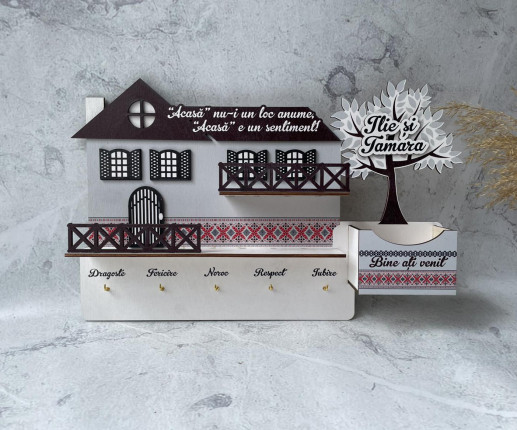 Suport pentru chei ,,Casuta noastra,, 3 image 2