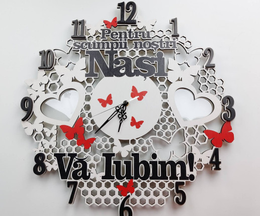 Ceasuri personalizate pentru nași 10