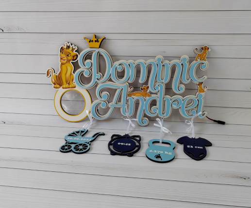 Led cu nume cu Regele Leu 1