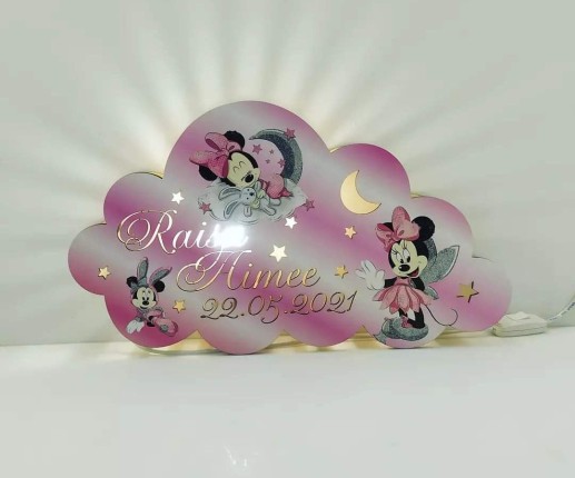 Ночник детский для сна "Облачко" - Minnie Mouse image 2