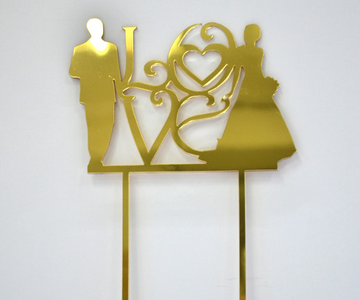 Topper pentru torta nunta LOVE 1