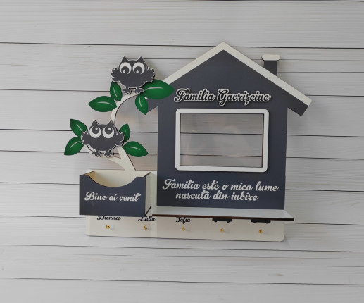 Suport pentru chei cu Bufnita image 2