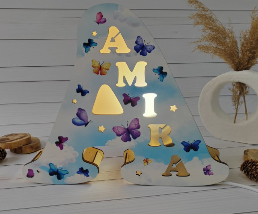 Veioza litera Fluturași 1 image 2
