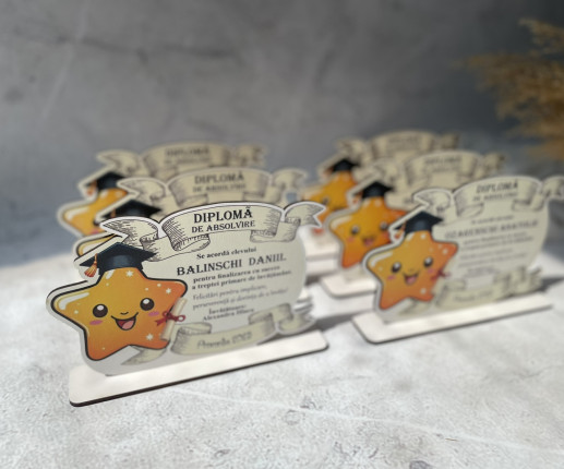 Diplomă din lemn 13 image 2