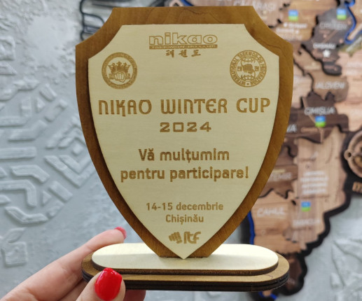 Trofeu personalizat in forma de scut 1 image 2