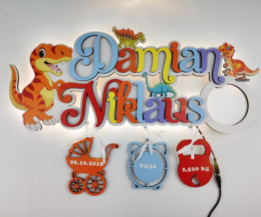 Led cu nume cu Dinozauri 2