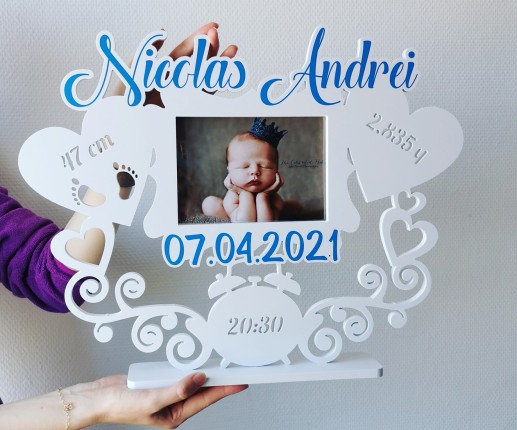 Именная рамка для мальчика - Николас