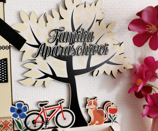 Suport pentru chei ,,Casuta noastra,, image 4