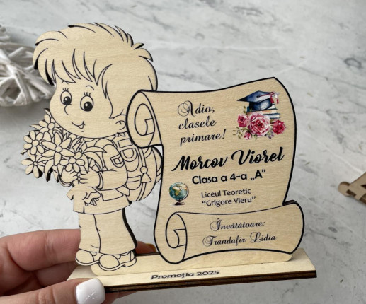 Diploma din lemn 8 image 3