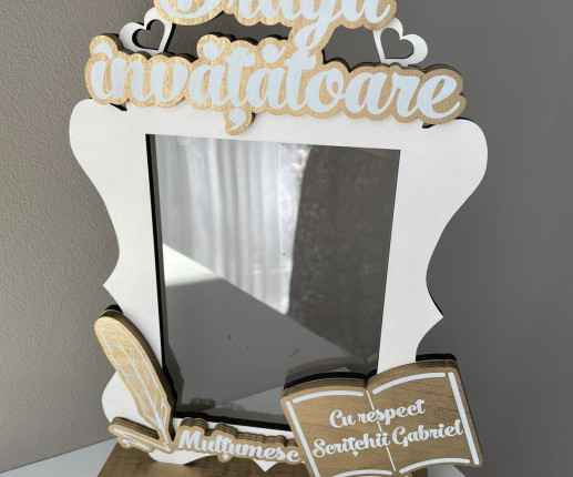 Ramă foto Draga Învățătoare image 2