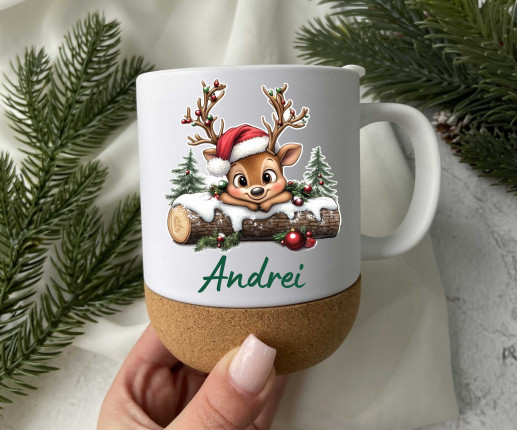 Cana personalizat Cerbusor