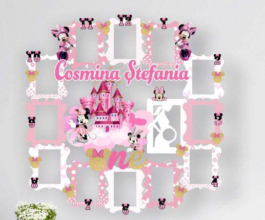 Именная рамка для девочки - "Минни " image 2