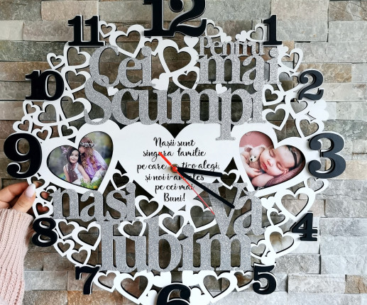 Ceasuri personalizate pentru nași 14