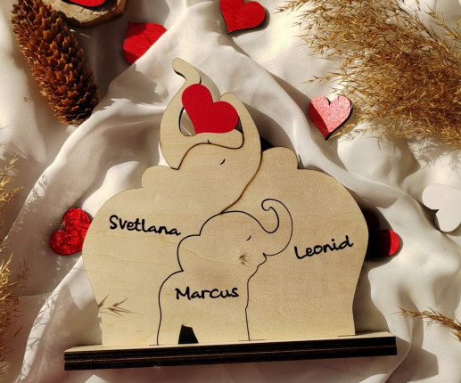 Puzzle Familia mea 1