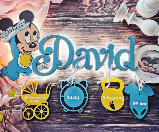 Led cu nume Mickey Mouse 5