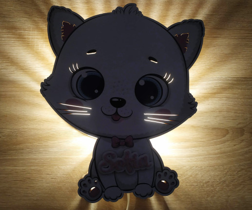 Veioză în formă de Pisicuță 2 image 2