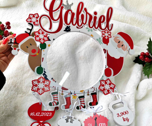 Rama foto-metrica cu tematica sarbatorilor de iarna image 2