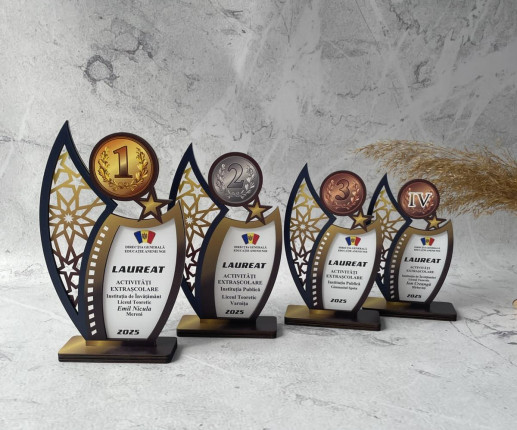 Trofeu personalizat pentru concursuri 4