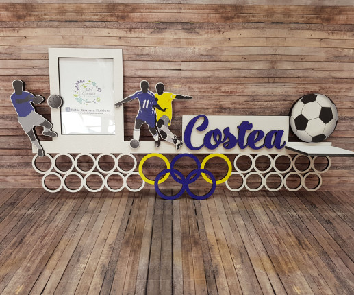 Suport personalizat pentru medalii fotbal 7