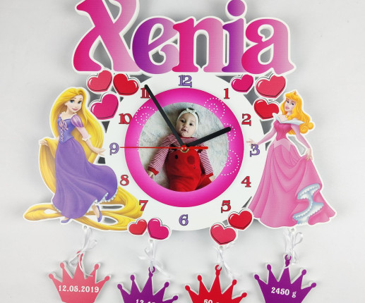 Ceasuri copii cu Printese 2