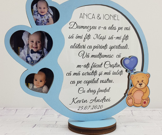 Trofeu personalizat Ursulet 2