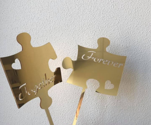 Topper pentru torta nunta FOREVER