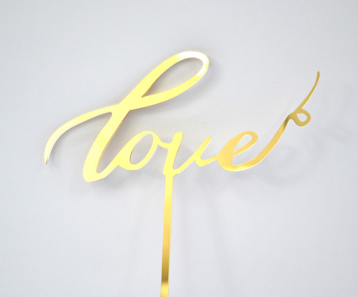 Topper pentru torta nunta LOVE