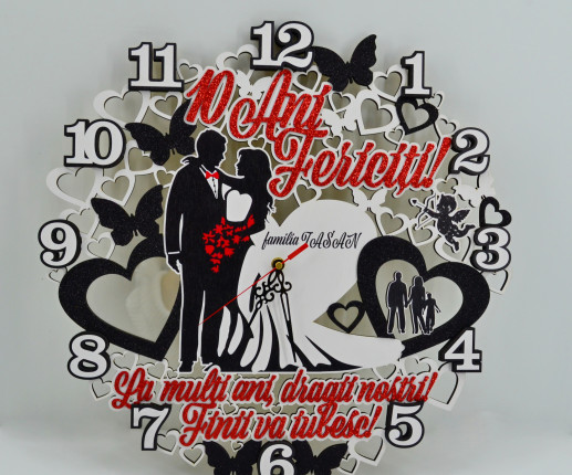 Ceas personalizat pentru familie 12 image 2