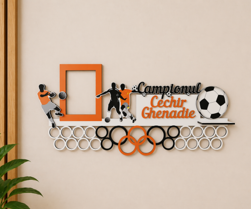Suport pentru medalii Fotbal 2