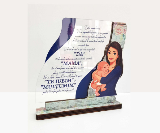 Trofeu personalizat Mama si Copil 2