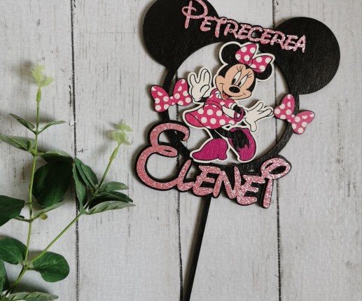 Topper pentru torta minnie mouse