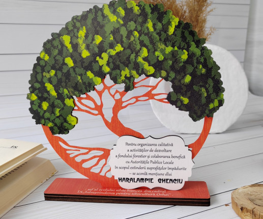 Trofeu personalizat Natura 4