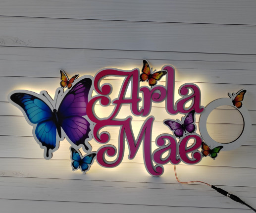 Led cu nume Fluturas image 2