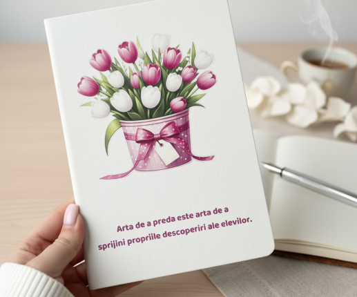 Carnet Coșuleț cu lalele image 1