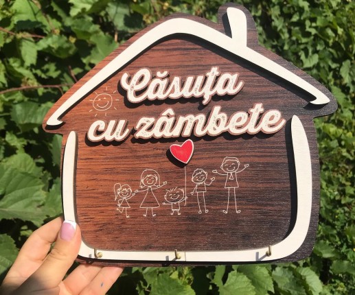 Ключница настенная - Улыбка