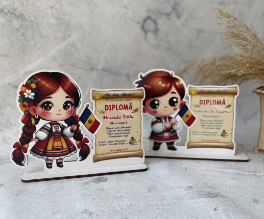 Деревянная диплома 5