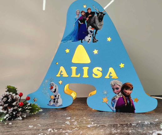 Veioza litera cu Frozen