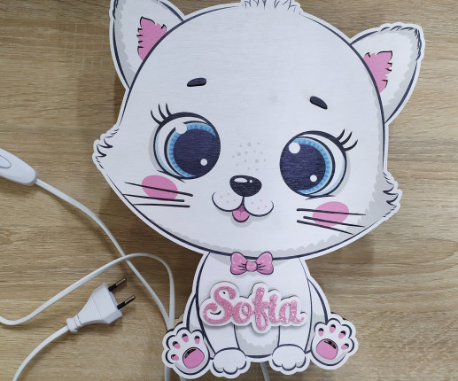 Veioză în formă de Pisicuță 2