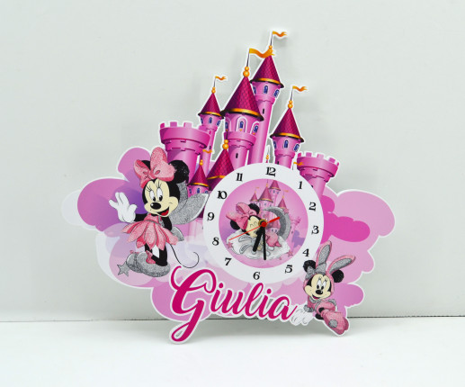 Именные детские  часы - Mouse