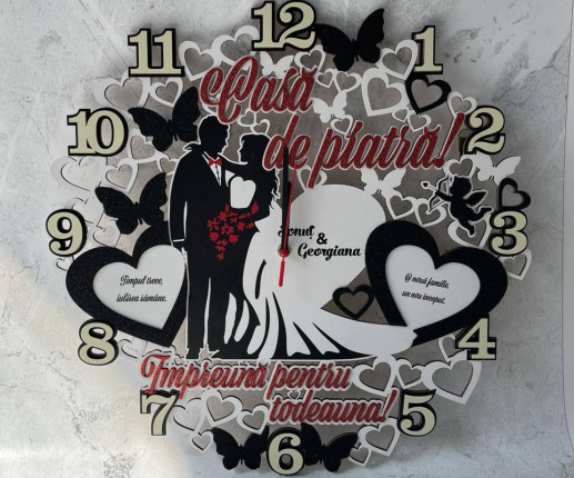 Ceas personalizat pentru familie 12