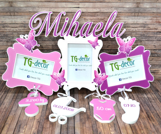 Rama foto cu fluturași 3